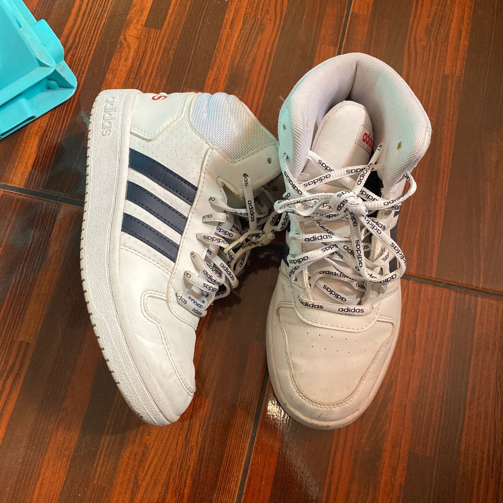 adidas black and white shoes